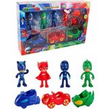 Bvm Oyuncak Pjmasks Pjmaskeliler 4 Figür 3 Araba 4 Aparatli Set Pijamaskeliler - 13