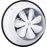 BVN Bahçıvan 20 cm BB 200 35 watt 780 m3/h 1550 DD 220/230 volt Monofaze Aksiyel Baca Aspiratörü Fanı