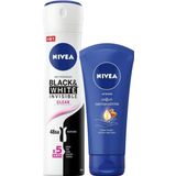B&w Clear Kadın Sprey Deodorant 150 ml Nemlendirici El Bakım Kremi 75 ml