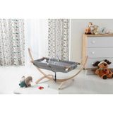 BW2110 - Ahşap Bebek Hamak Beşik