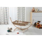 BW2111 - Ahşap Bebek Hamak Beşik