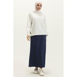 Bwest Beli Bağlamalı Cepli Spor Etek - 00152 - Indigo - İndigo - 60