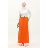 Bwest Beli Bağlamalı Cepli Spor Etek - 00152 - Oranj - 48