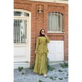Bwest Elbise - Yağ Yeşili - 42