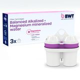 BWT Dengelenmiş Alkali Ve Magnezyumlu Su Arıtıma Sürahi Filtresi (3'LÜ PAKET)