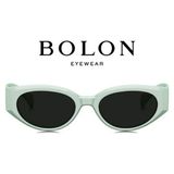 BX3000-C80 Bolon Genç Kadın Çekik Çerçeveli UV400,POLARIZE Güneş Gözlüğü - Yeşil