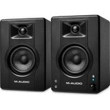 BX4BT - 4.5’’ Stüdyo Monitörleri ve Bilgisayar Hoparlörleri, Bluetooth'lu, Müzik Prodüksiyon Yazılımı ile Kayıt ve Multimedya Için, 120W, Çift, Siyah