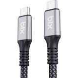 BXCC242 Usb4 Thunderbolt 3/4 Uyumlu Usb-C If 240W 40GBPS 8k 60Hz UHD Şarj, Data ve Görüntü Kablo - Çok Renkli
