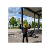 bxtasarım Ninja Kaplumbağa Peluş Kask Kılıfı Turuncu Michelangelo