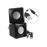 BY A.D.M Mini Hoparlör Mini Speaker 1+1 USB 2.0 Tak çalıştır Mini Bilgisayar kablolu ses sistemi