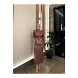 By Atelier Gül Kurusu Perla Tesettür Kalem Abiye
