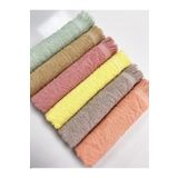 by ballı biocotton Biocotton Püsküllü Jakarlı Mutfak/Banyo El Havlusu 6 Lı Set %100 Pamuk 30x50 Ebat