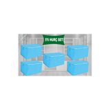 by ballı biocotton Yastık Hurcu 5li Set Tela Dayanıklı Malzeme Çok Amaçlı Döşek Yastık Hurcu 70x45x35