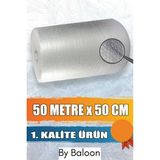 By Baloon Balonlu Naylon Balonlu Poşet Patpat Havalı Naylon Pat Pat Ambalaj Pat Pat - 50 cm x 50 m
