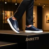 By Barretti Arka Floter Lacivert Sneaker Ayakkabı