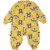 by BebekOdam Unisex Sarı Panda Yıldız Desenli Uyku Tulumu 2.5 Tog - 1016464 - 3 Yaş