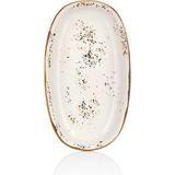 By Bone Elegance 29 cm 6 Adet Oval Tabak