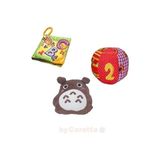 by Caretta Bebek Gelişim ve Konfor Seti – Hİşırtılı Kitap + Çıngırak Top + Tavşan Uyku Yastığı