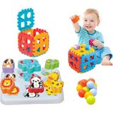 by Caretta Sevimli Hayvanlar Bultak + Bul-Tak Puzzle + 10 Adet Havuz Top Hediyeli