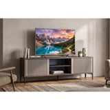 By Cino BYCİNO Milano 180 cm 2 Kapaklı Raflı Lambiri Modelli Modern Tasarım Tv Ünitesi - Vizon