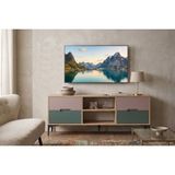By Cino BYCİNO Venedik 180 cm 2 Çekmeceli Raflı Mdf Membran Kapaklı Modern Tasarım Tv Ünitesi - Safir Meşe - Somon - Yeşil