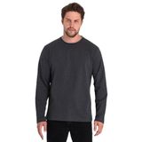 BY COMEOR Çift Bisiklet Yaka Standart Rahat Kesim Erkek Sweatshirt (Antrasit, XL)