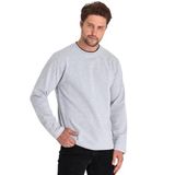 BY COMEOR Çift Bisiklet Yaka Standart Rahat Kesim Erkek Sweatshirt (Gri, M)