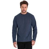 By Comeor Çift Bisiklet Yaka Standart Rahat Kesim Erkek Sweatshirt (Indigo, M)