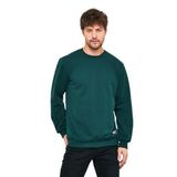 BY COMEOR Erkek Basic 2 İplik Bisiklet Yaka Regular Fit Normal Kesim Sweatshirt (Yeşil, 2XL)