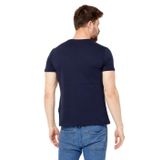 BY COMEOR Erkek Basıc Slim Fit Pamuklu Kısa Kollu V Yaka T-shirt (Lacivert, XS)