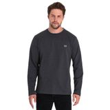 BY COMEOR Erkek Çift Bisiklet Yaka Baskı Detaylı Standart Rahat Kesim Sweatshirt CMRE72 (Antrasit, 4XL)