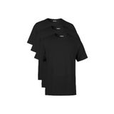 BY COMEOR Erkek Çok Renkli T- Shirt Regular Fit Rahat Kesim Bisiklet Yaka 3'lü Basic Tişört Paketi Siyah M