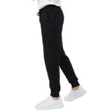 BY COMEOR Erkek Eşofman Altı Cepli Standart Fit Rahat Kalıp (Siyah, 2XL)