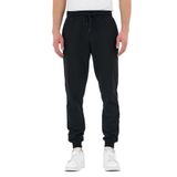BY COMEOR Erkek Eşofman Altı Etiketli Arka ve Yan Cepli Regular Fit Siyah 2XL