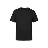BY COMEOR Erkek Siyah Slim Fit Pamuklu Kısa Kollu Bisiklet Yaka T-shirt XL