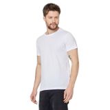 BY COMEOR Erkek Siyah Slim Fit Pamuklu Kısa Kollu Bisiklet Yaka T-shirt XS (Beyaz, L)