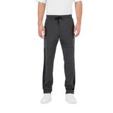 By Comeor Erkek Siyah Standart Fit Normal Kesim Düz Paça Cep Fermuarlı Rahat Jogger Eşofman Altı Xl (Antrasit, L)