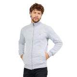 BY COMEOR Erkek Uzun Kollu Önü Fermuarlı Hırka (Gri, 2XL)