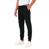 BY COMEOR Kalın Gri Erkek Eşofman Altı Jogger Arka Cepli Paça Lastikli Regular Fit Şardonsuz 2XL