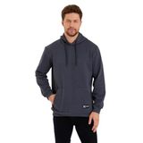 BY COMEOR Kanguru Cepli Kapüşonlu İçi Pamuklu Erkek Sweatshirt Antrasit M