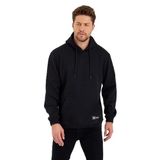 BY COMEOR Kanguru Cepli Kapüşonlu İçi Pamuklu Erkek Sweatshirt Siyah M