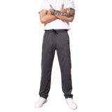 BY COMEOR Lacivert Erkek Büyük Beden Düz Paça Cep Fermuar Detaylı Rahat Kesim Eşofman Altı XL (Antrasit, 5XL)