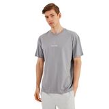 BY COMEOR Leo Erkek Oversize Tshirt%100 Pamuk Bisiklet Yaka Baskı Detaylı Basic Tişört CMRE87 L