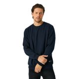 BY COMEOR METALIC COMEOR Sweatshirt Erkek Kazağı, Kapüşonsuz, Mavi, XXL