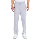 BY COMEOR METALIC Eşofman altı erkek pamuk eşofman altı – spor pantolonu, jogging pantolonu, erkek çocuk boş zaman pantolonu, fermuarlı cepler, Gri, L