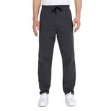 BY COMEOR METALIC Eşofman altı erkek pamuk eşofman altı – spor pantolonu, jogging pantolonu, erkek çocuk boş zaman pantolonu, fermuarlı cepler, Koyu gri, L