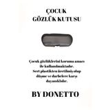 By Donetto FÜME Çocuk Gözlük Kutusu / Gözlük Kılıfı / Gözlük Kabı