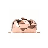 By EDUU ByEduu Rose Metal Clutch Portföy Abiye Çanta