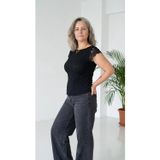by emelika Dantel Düşük Omuz Bluz