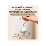 By Fashion Çok Amaçlı Askı,Organizer, Düzenleyici, Elbise Askısı, Çanta Askısı, Kemer Ve Aksesuar Düzenleyici, Şal Askısı, Kravat Ve Şapka Askısı